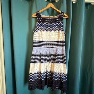 Blue summer dress